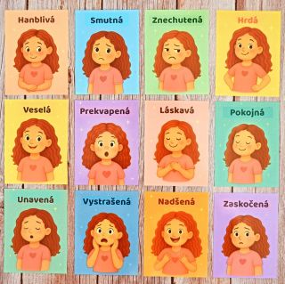 ✨ Emočné kartičky Leni ✨ Pomáhajú deťom porozumieť tomu, čo cítia – jednoducho, hravo a s láskavou ilustráciou. 💛 Deti...
